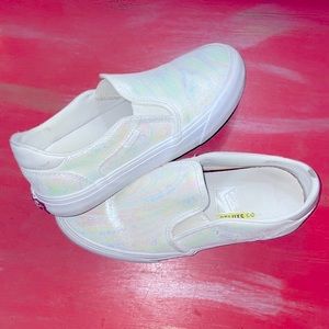 Iridescent Vans 7.5